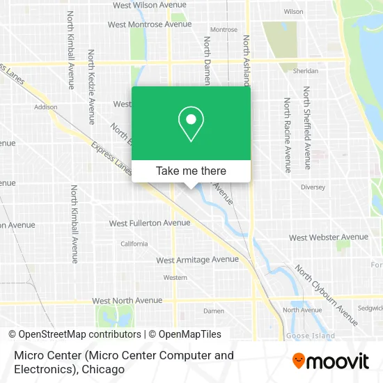 Mapa de Micro Center (Micro Center Computer and Electronics)
