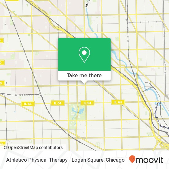 Athletico Physical Therapy - Logan Square map