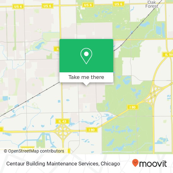 Mapa de Centaur Building Maintenance Services