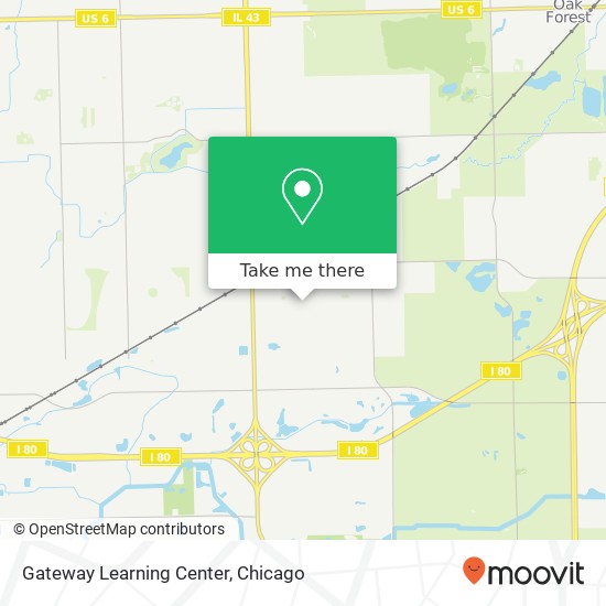 Gateway Learning Center map