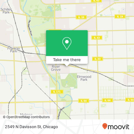 2549 N Davisson St map