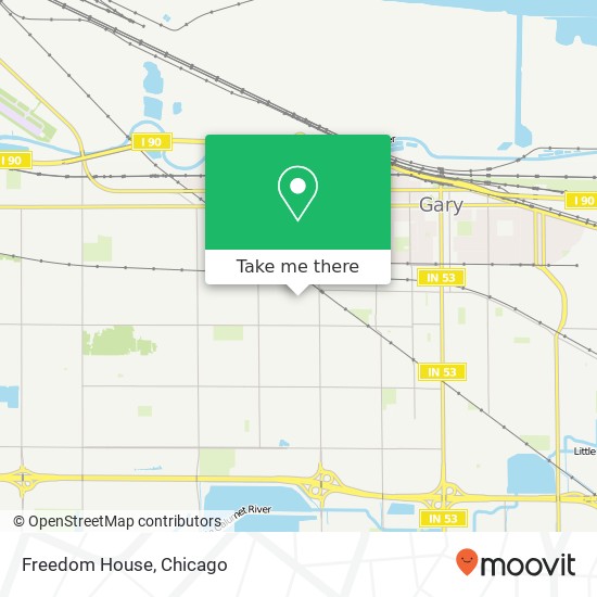 Freedom House map