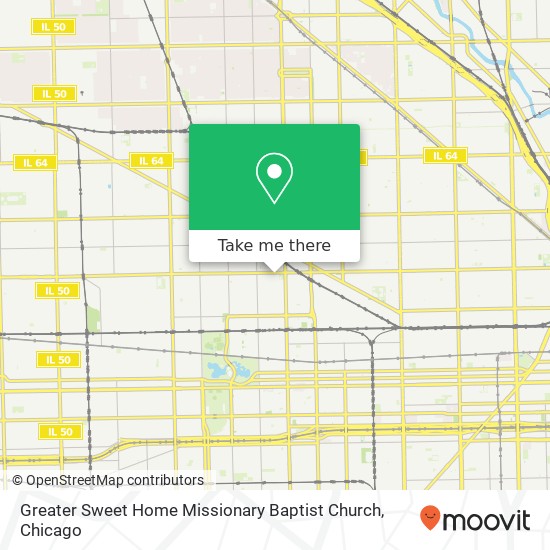 Mapa de Greater Sweet Home Missionary Baptist Church