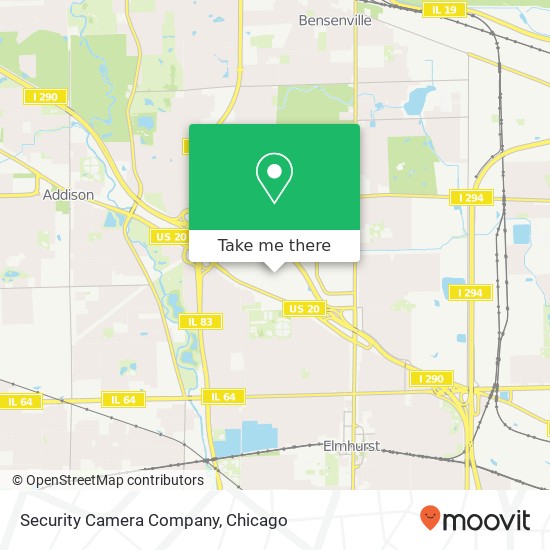 Security Camera Company map