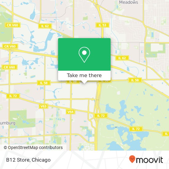 B12 Store map