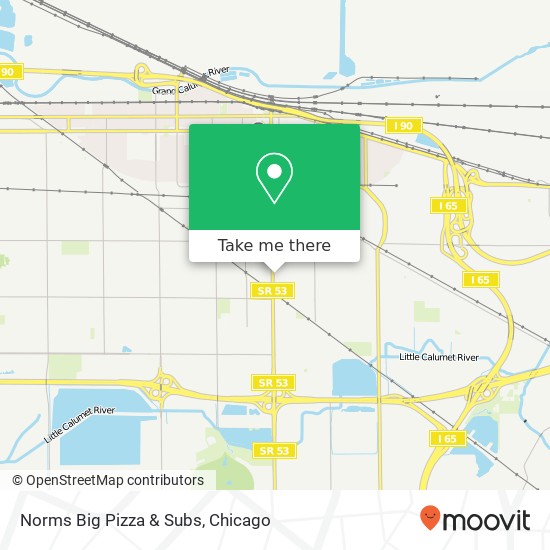 Norms Big Pizza & Subs map