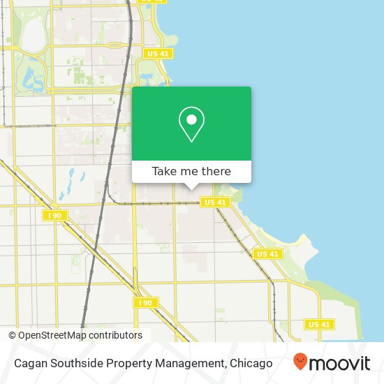 Cagan Southside Property Management map