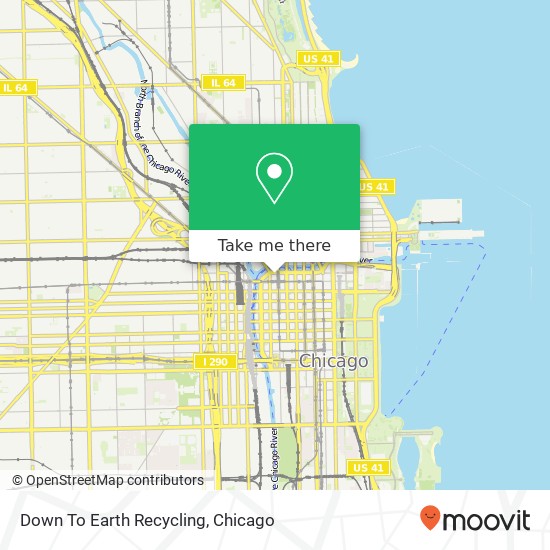 Down To Earth Recycling map
