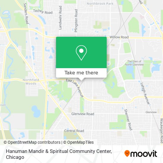 Mapa de Hanuman Mandir & Spiritual Community Center