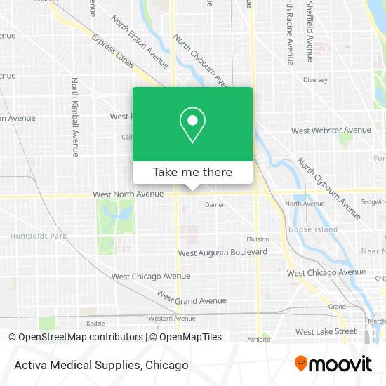 Activa Medical Supplies map