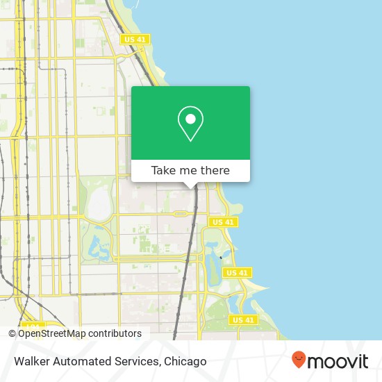 Walker Automated Services map