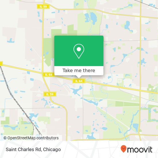 Saint Charles Rd map