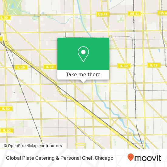 Mapa de Global Plate Catering & Personal Chef
