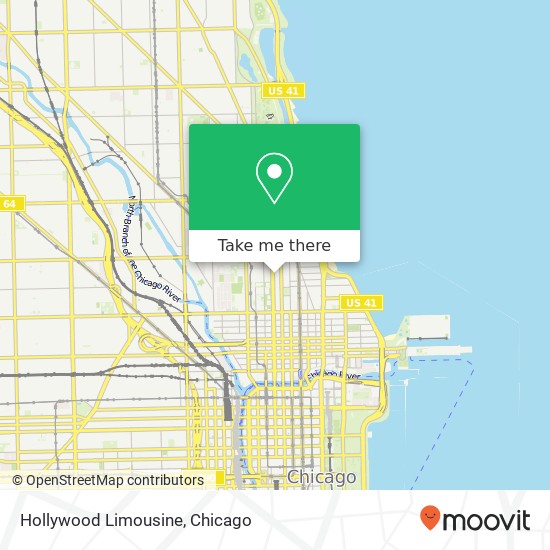 Hollywood Limousine map