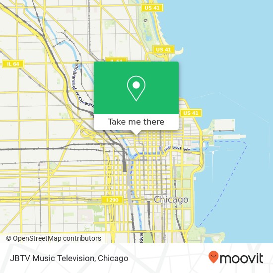 JBTV Music Television map
