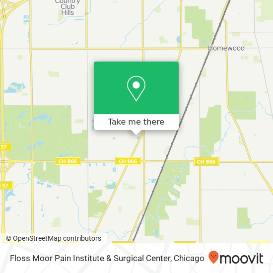 Mapa de Floss Moor Pain Institute & Surgical Center