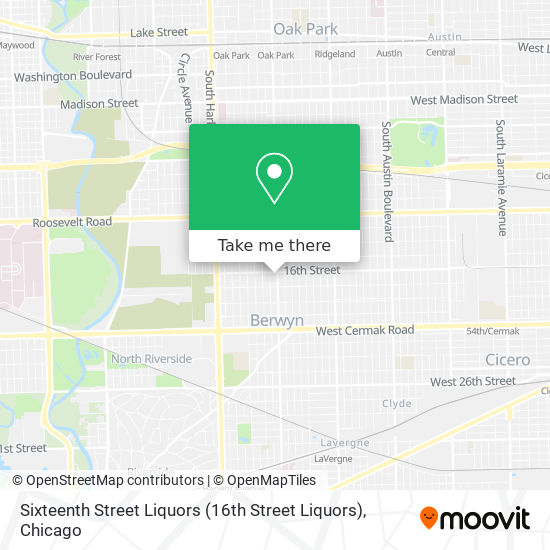 Sixteenth Street Liquors (16th Street Liquors) map