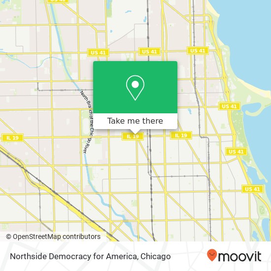 Northside Democracy for America map