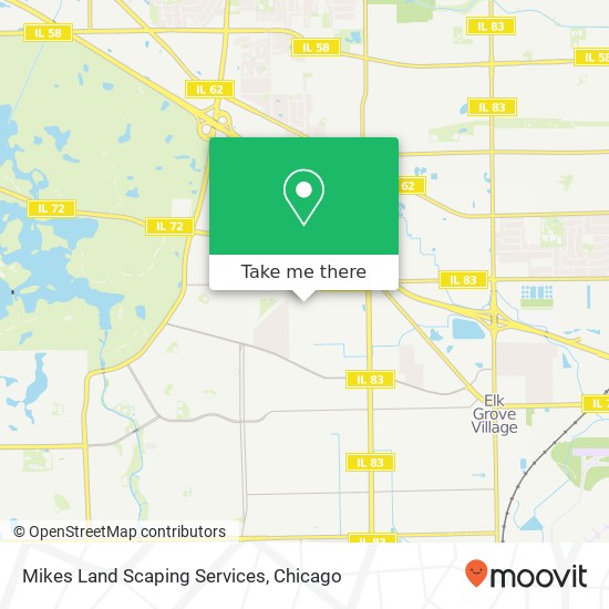 Mikes Land Scaping Services map