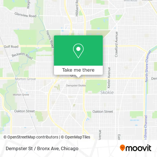 Dempster St / Bronx Ave map