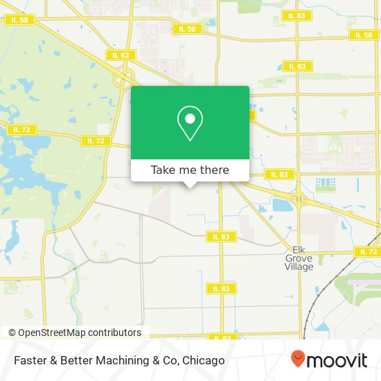Faster & Better Machining & Co map