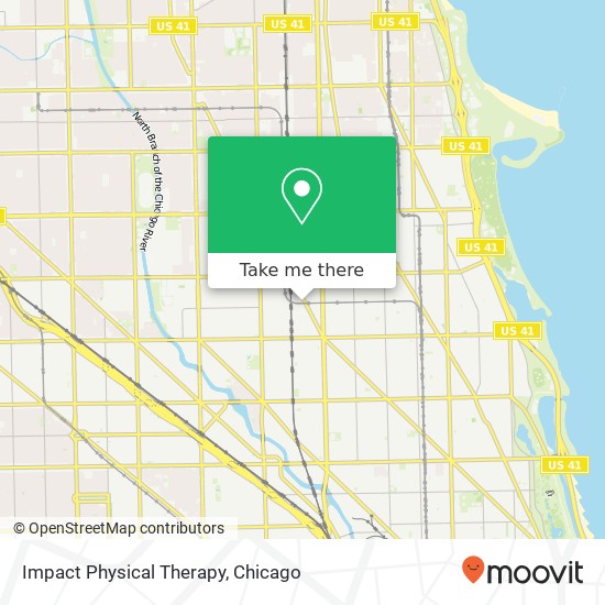 Mapa de Impact Physical Therapy