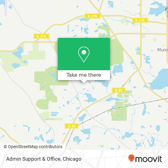 Admin Support & Office map