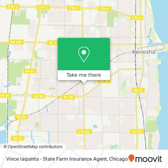 Mapa de Vince Iaquinta - State Farm Insurance Agent