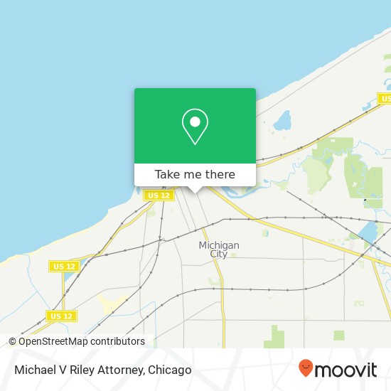 Mapa de Michael V Riley Attorney