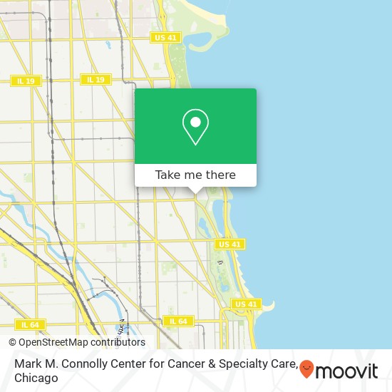 Mapa de Mark M. Connolly Center for Cancer & Specialty Care
