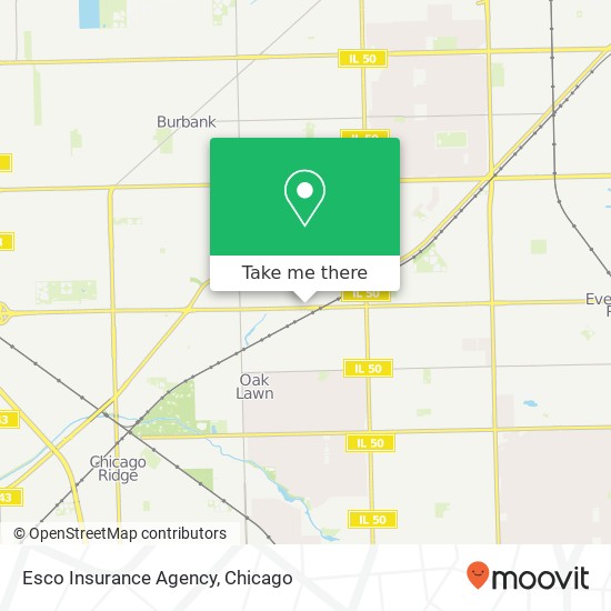 Esco Insurance Agency map