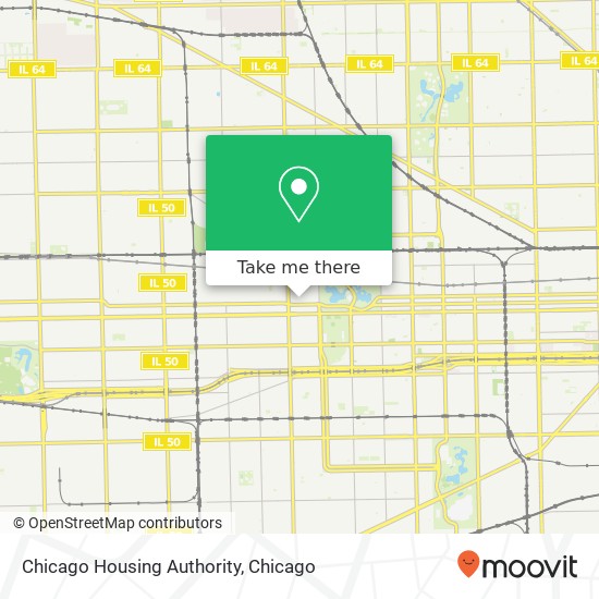 Chicago Housing Authority map