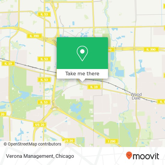 Verona Management map