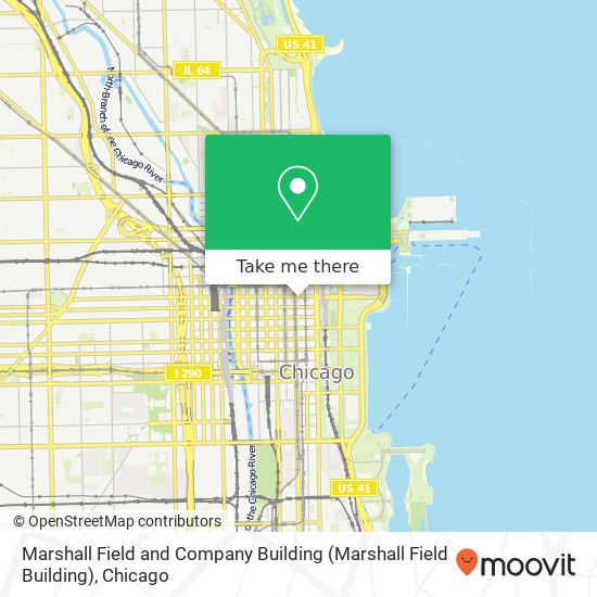 Marshall Field and Company Building (Marshall Field Building) map