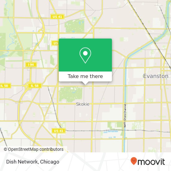 Dish Network map