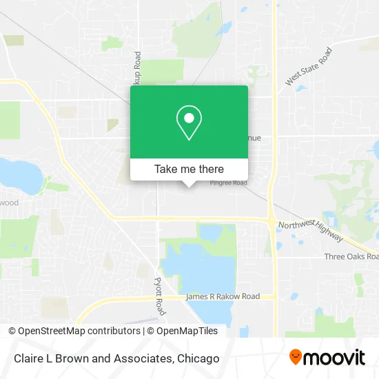 Mapa de Claire L Brown and Associates