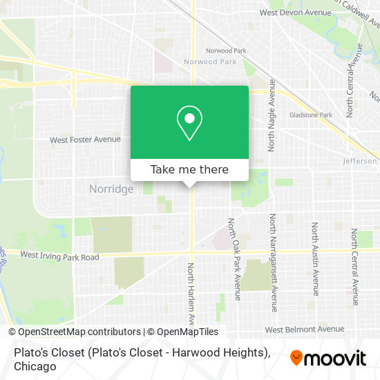 Plato's Closet (Plato's Closet - Harwood Heights) map