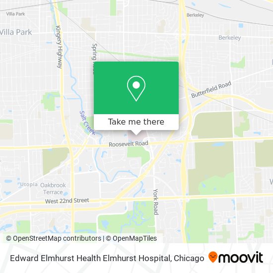 Mapa de Edward Elmhurst Health Elmhurst Hospital