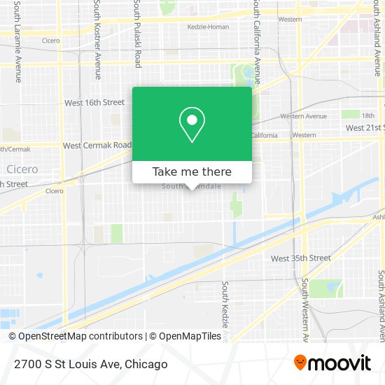 2700 S St Louis Ave map
