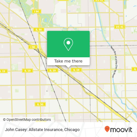 John Casey: Allstate Insurance map