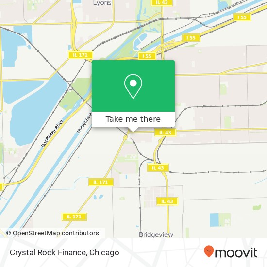 Crystal Rock Finance map