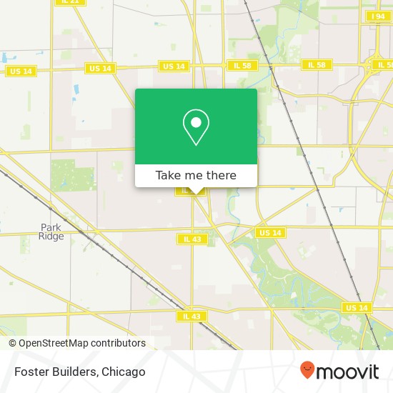 Foster Builders map