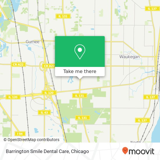 Mapa de Barrington Smile Dental Care