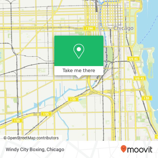 Mapa de Windy City Boxing