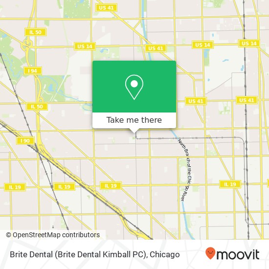 Brite Dental (Brite Dental Kimball PC) map