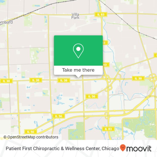 Patient First Chiropractic & Wellness Center map