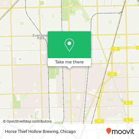 Horse Thief Hollow Brewing map