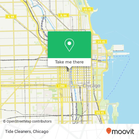 Tide Cleaners map