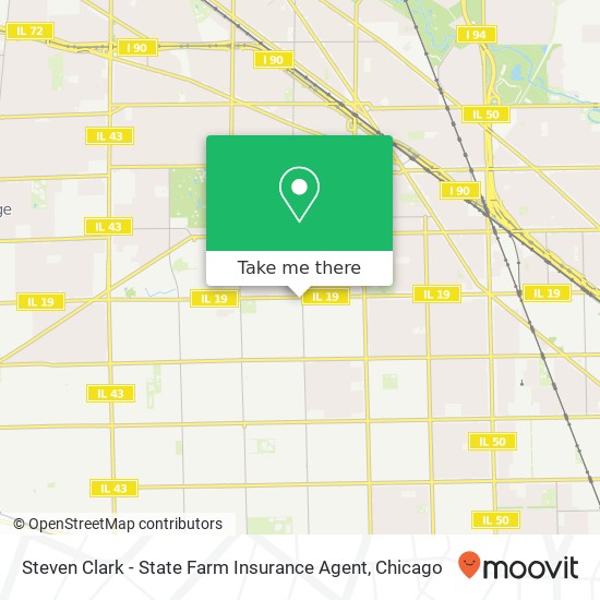 Steven Clark - State Farm Insurance Agent map