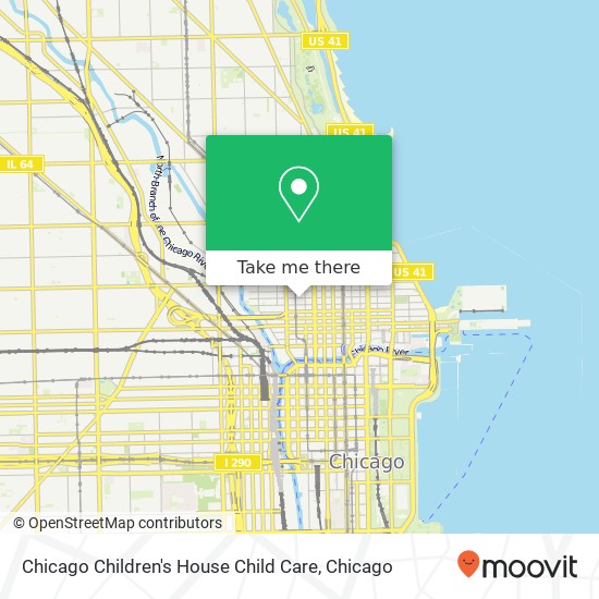 Chicago Children's House Child Care map